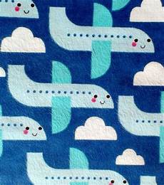Airplane Flannel Fabric