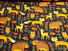 Bear Flannel Fabric