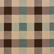 Brown Plaid Flannel Fabric