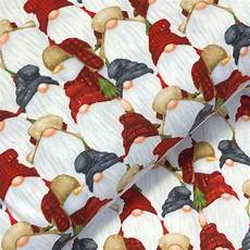 Gnome Flannel Fabric