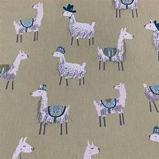 Llama Flannel Fabric