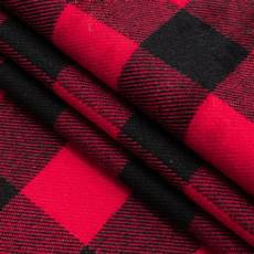 Black Wool Flannel