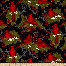 Cardinal Flannel Fabric