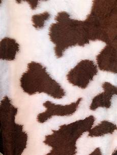 Cow Print Flannel Fabric