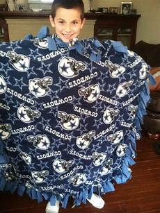 Dallas Cowboys Flannel Fabric