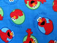 Elmo Flannel Fabric
