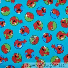 Elmo Flannel Fabric
