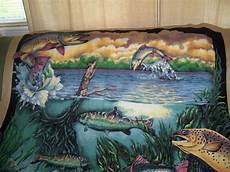 Fishing Flannel Fabric