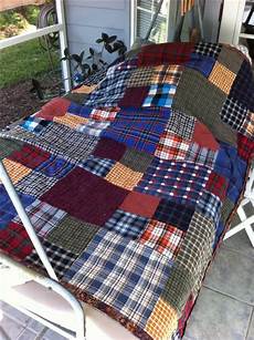 Flannel Patchwork Quilt