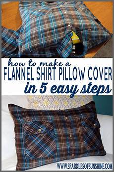 Flannel Shirt Pillows