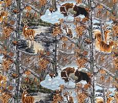 Frozen Flannel Fabric