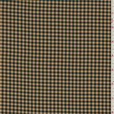 Gingham Canvas Fabric