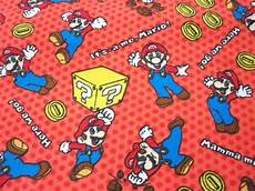 Mario Flannel Fabric