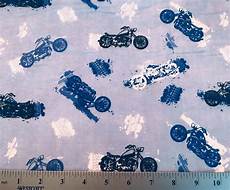 Motorcycle Flannel Fabric