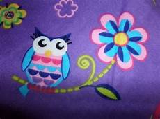 Owl Flannel Fabric