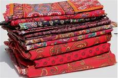Paisley Flannel Fabric