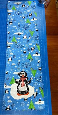 Penguin Flannel Fabric