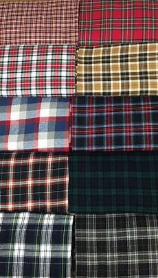 Plaid Flannel Fabric