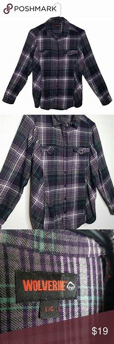 Purple Green Flannel