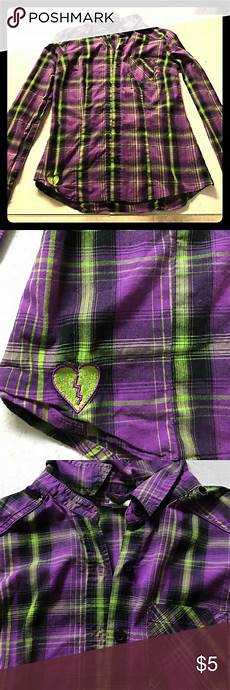Purple Green Flannel