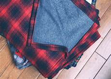 Purple Plaid Flannel Fabric