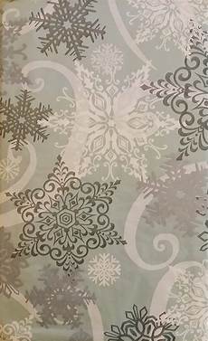 Snowflake Flannel Fabric