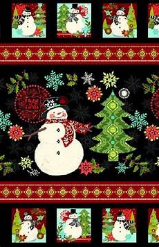 Snowman Flannel Fabric