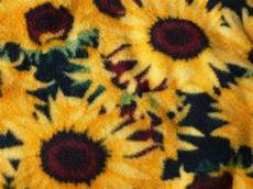 Sunflower Flannel Fabric