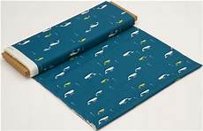 Whale Flannel Fabric