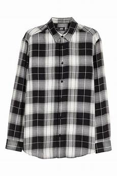 White And Gray Flannel