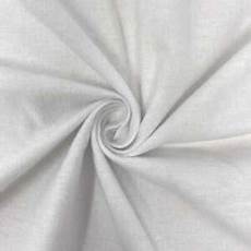 White Cotton Flannel Fabric