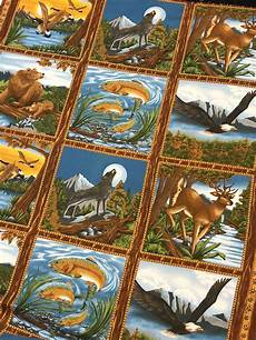 Wildlife Flannel Fabric