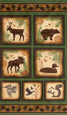 Wildlife Flannel Fabric