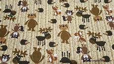 Woodland Animal Flannel Fabric
