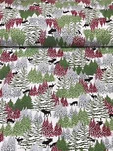 Woodland Flannel Fabric