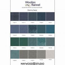 Woolies Flannel Stormy Seas